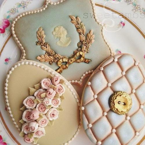 Винтажное печенье амбер. 01