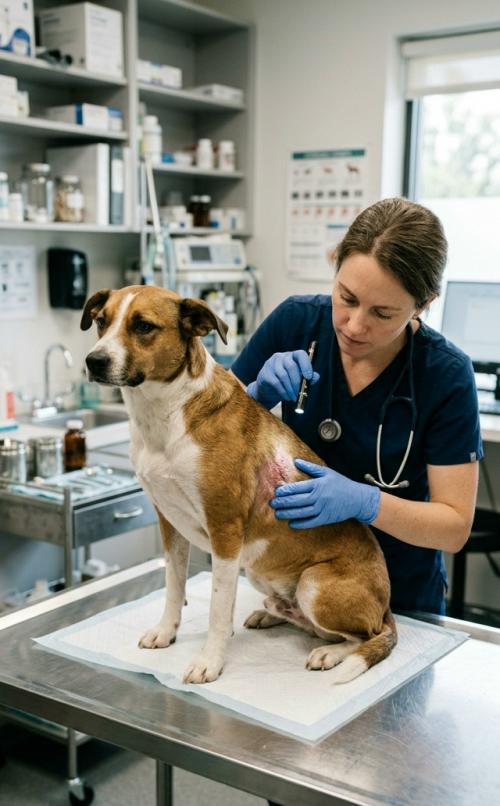 Симптомы доставляют питомцам серьезный дискомфорт, поэтому при первых признаках заболевания необходимо обратиться к специалисту. 01
