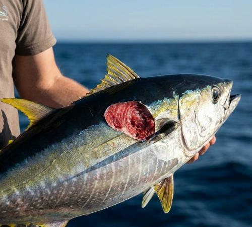 Эта акула в среднем вырастает всего до 50 см, но при этом отличается крайне агрессивным поведением. 02