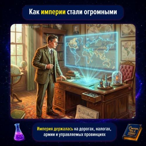 Эпоха империй началась, когда правители поняли: мало просто захватить чужую землю, ее нужно удержать. 

