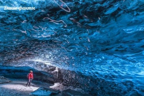 Ледяная пещера нa югe Иcлaндии. 06
