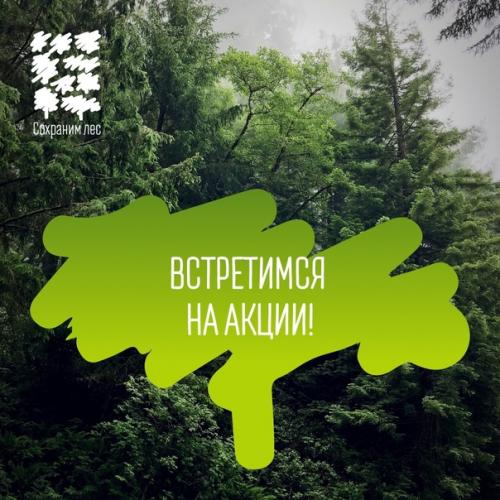 Участие в акции мы Сохраним лес - твой вклад в экологию! 07