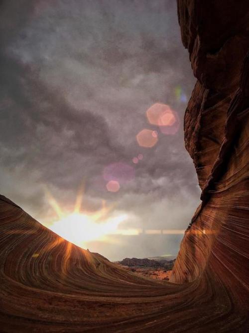 Аризонская Волна: уникальный песчаный заповедник США. 05