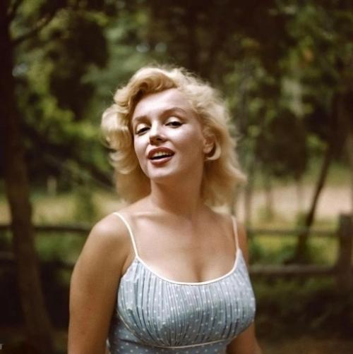 Мэрилин Монро и её муж, драматург Артур Миллер, 1957 год. 01