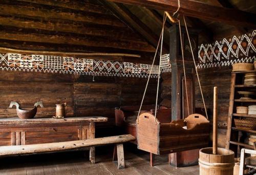 Почему практически все народы подвесные люльки для младенцев имели? 01