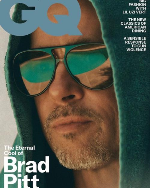 55-Летний Брэд питт стал главным героем нового номера американского GQ.