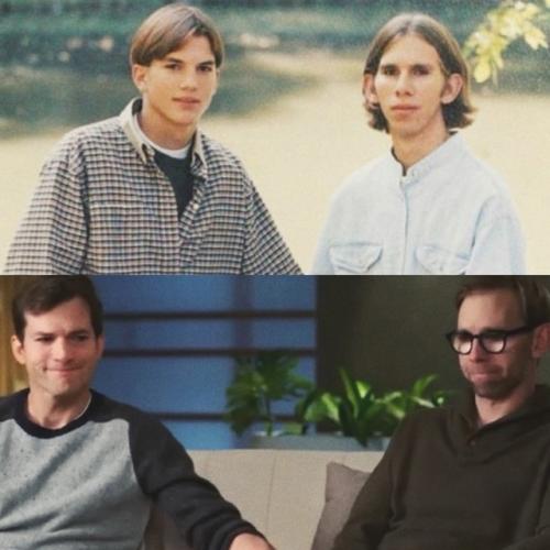 История братьев кутчеров: близнецы Эштон и Майкл родились в 1978 году. 01